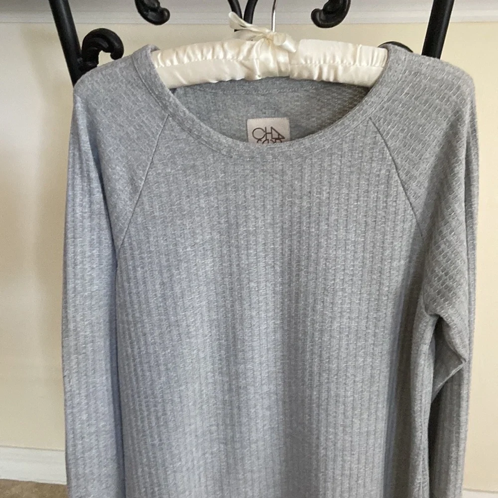 Chaser Waffle Knit Long Sleeve Shirt